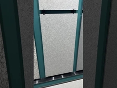 Azulejo de porcelana esmaltada bege amarelado para chuveiro, decoração rústica elegante de parede